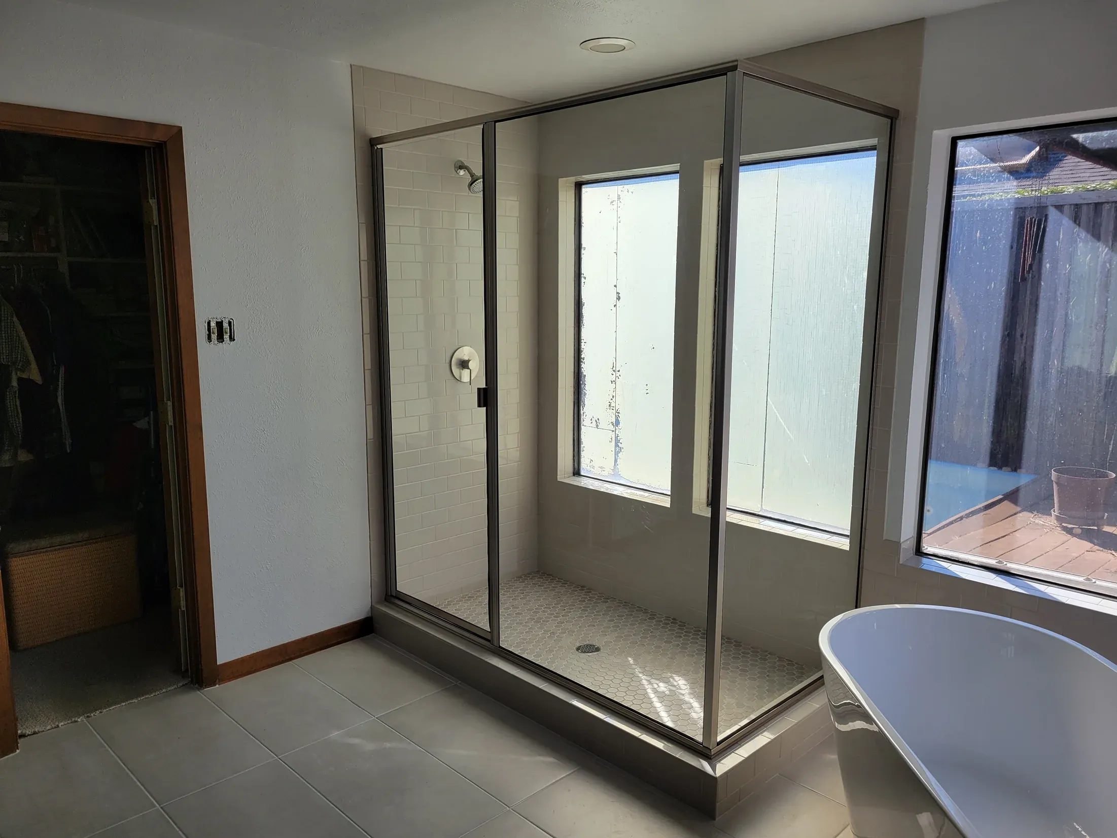 Walk-In Glass Shower