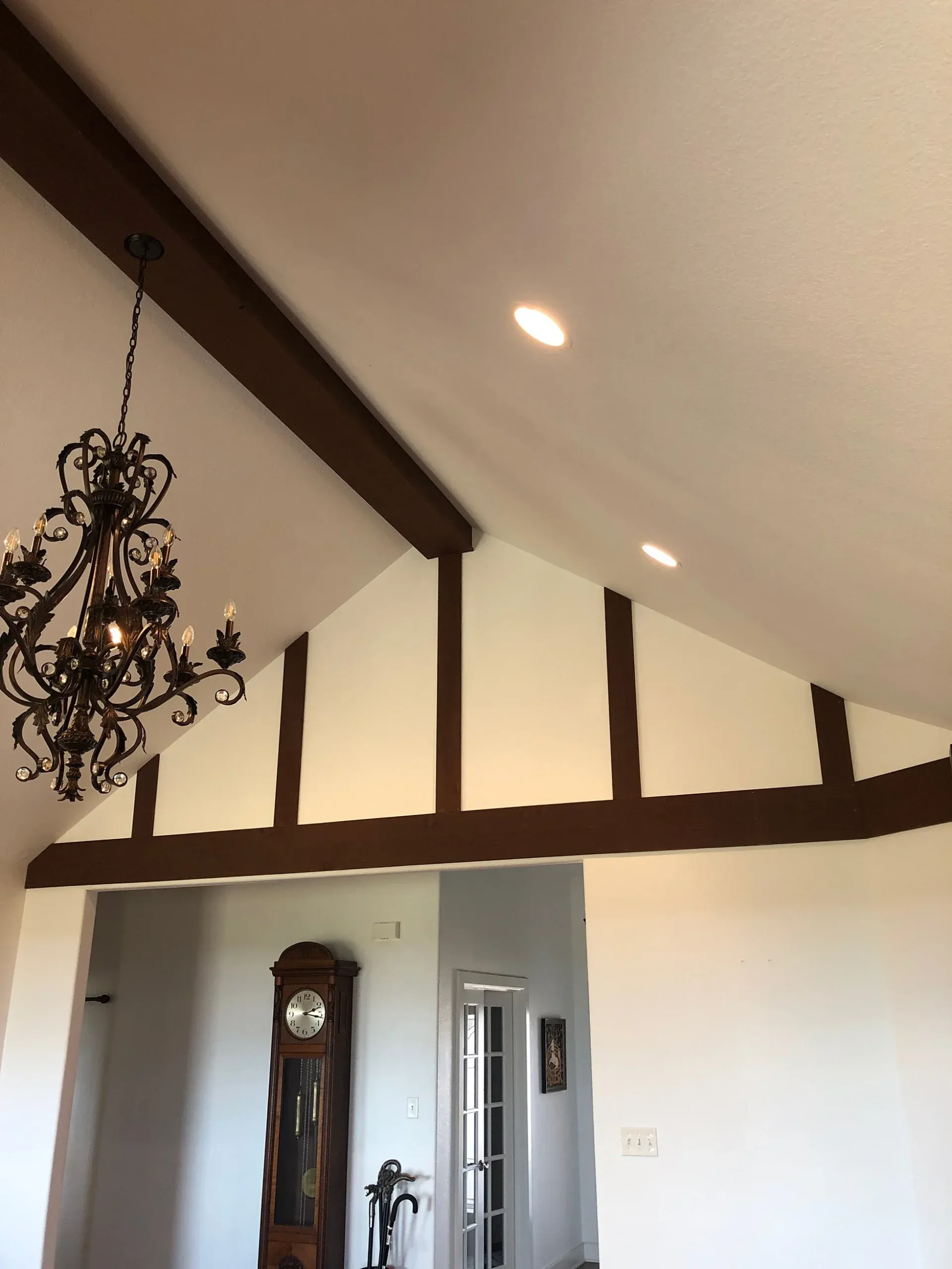 Vaulted Beam Ceiling