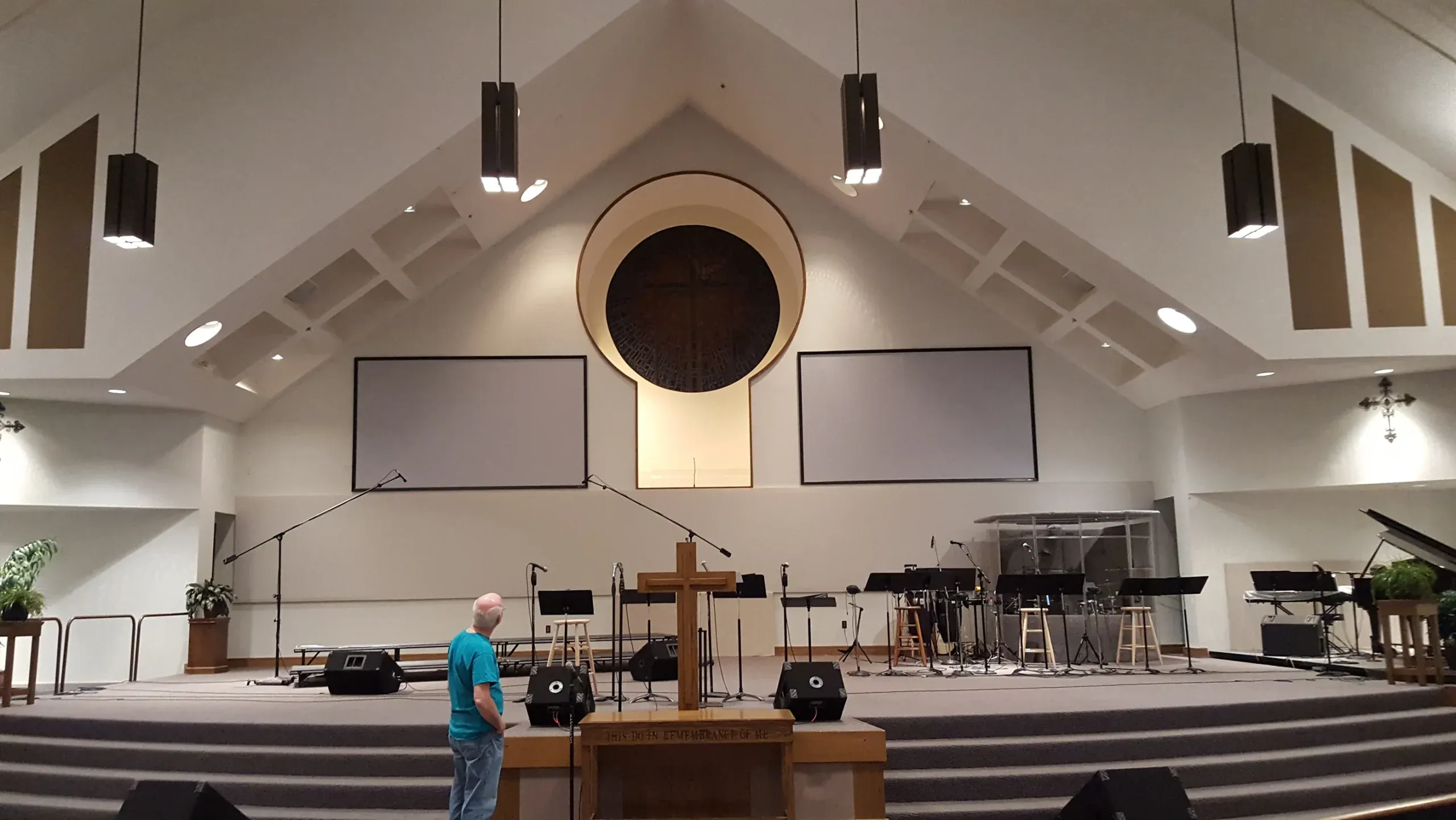 Church Sanctuary Interior