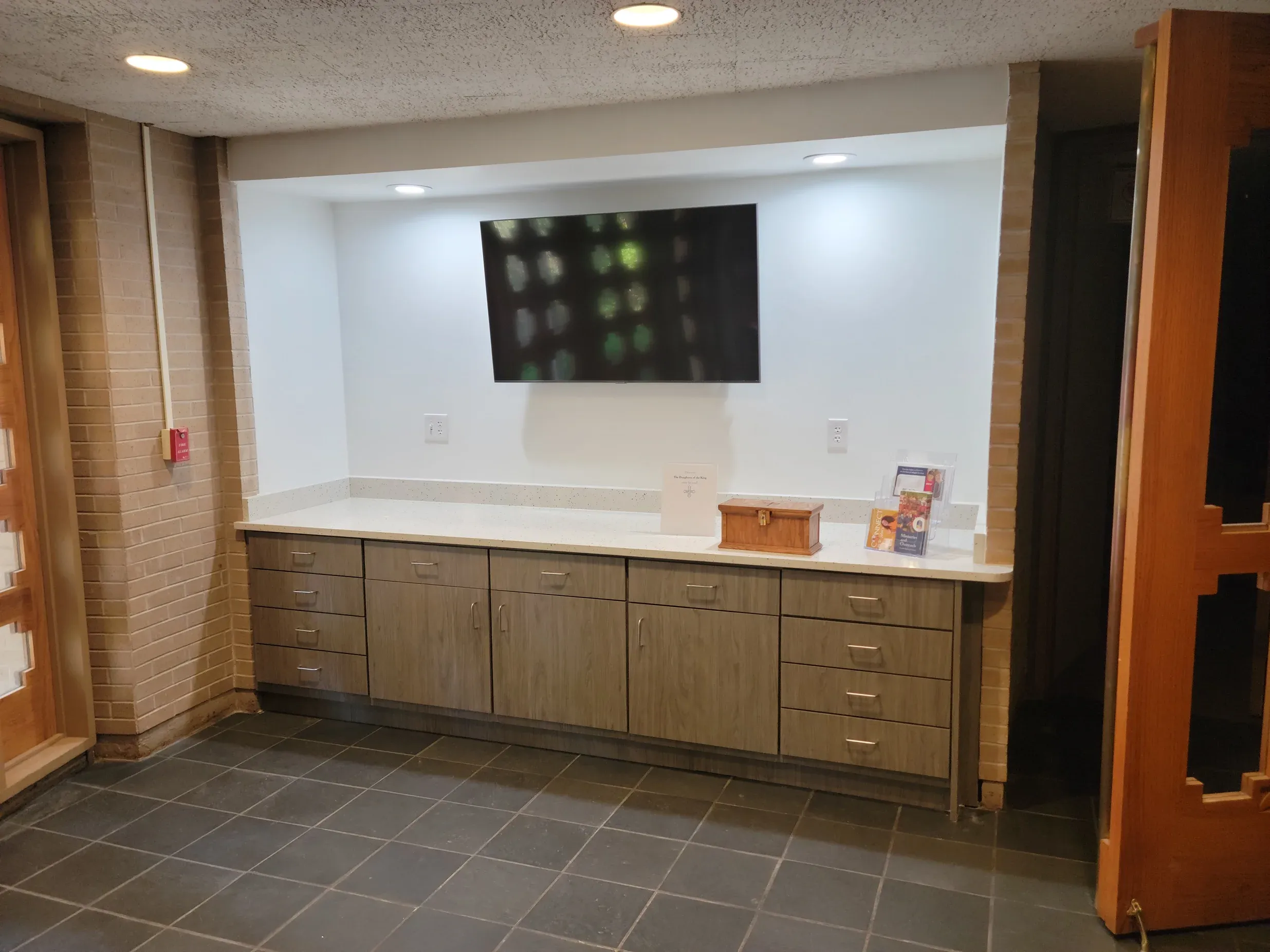 Church Break Room Cabinetry